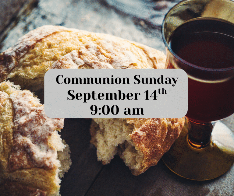 Communion Sunday9.14